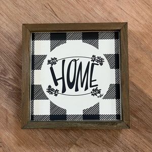 Wood Home Sign